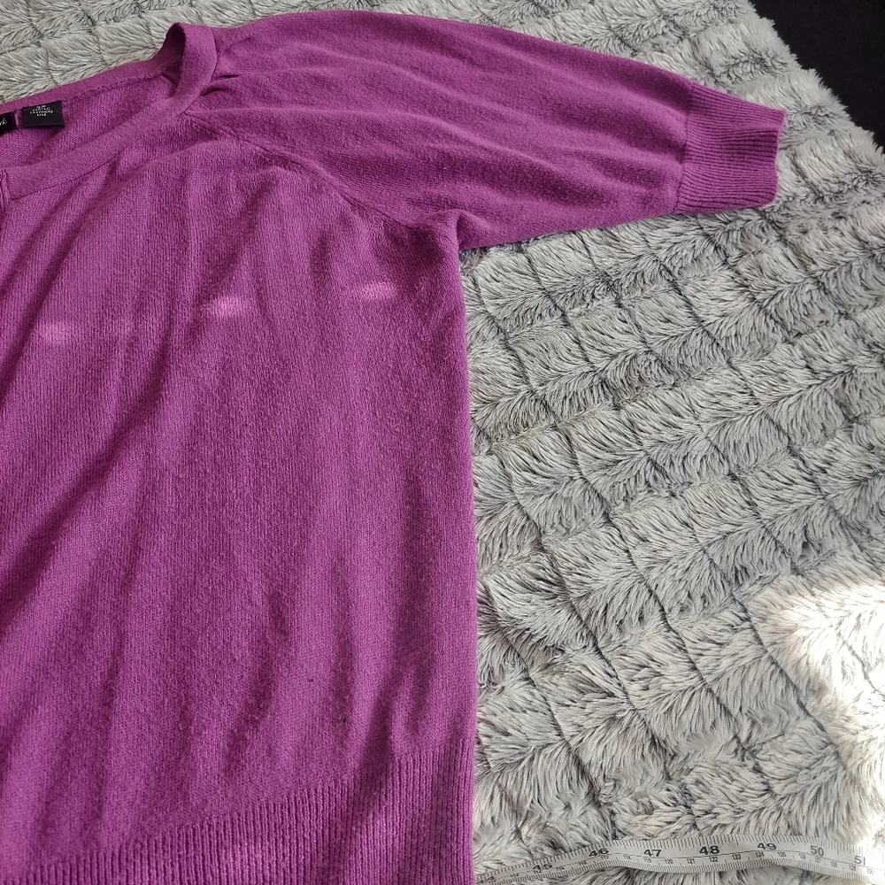 Brittany Black short-sleeved‎ cardigan size 22